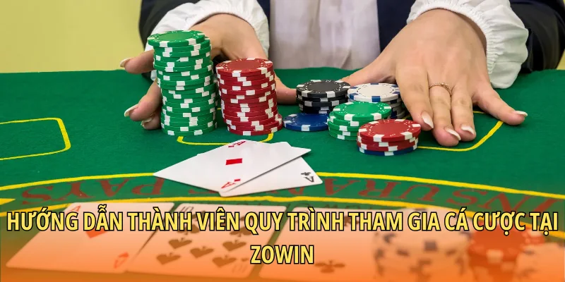 Hướng dẫn thành viên quy trình tham gia cá cược tại Zowin